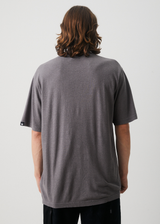 Afends Mens Classic - Hemp Retro T-Shirt - Steel - Afends mens classic   hemp retro t shirt   steel   sustainable clothing   streetwear