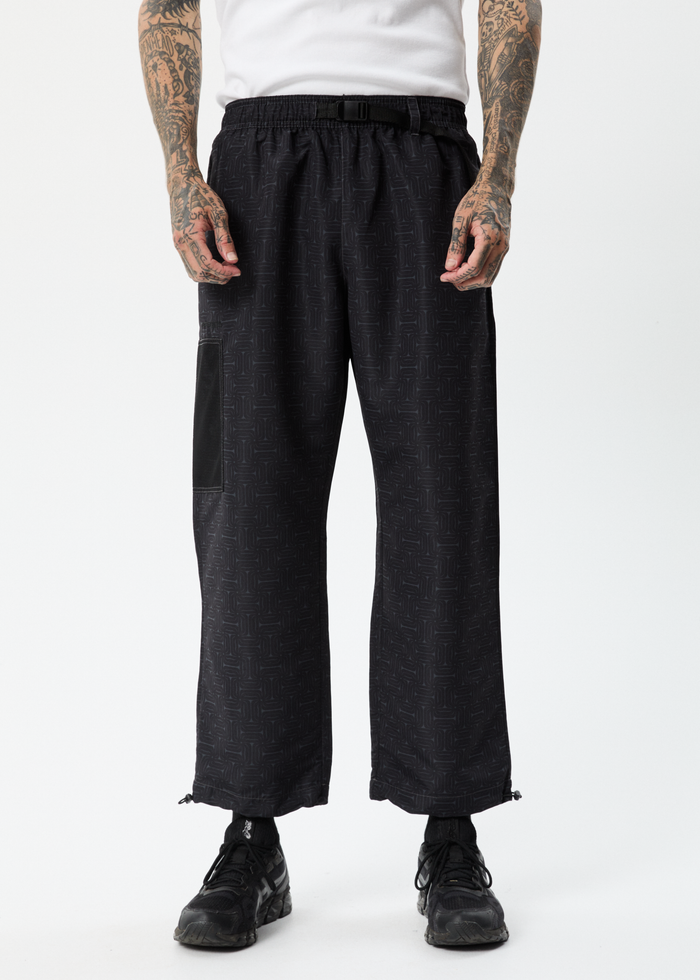 Afends Mens Escape - Recycled Spray Pants - Charcoal - Sustainable Clothing - Streetwear