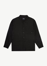 Afends Mens Everyday - Hemp Long Sleeve Shirt - Black - Afends mens everyday   hemp long sleeve shirt   black   sustainable clothing   streetwear