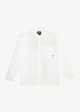 Afends Mens Everyday - Hemp Long Sleeve Shirt - White - Afends mens everyday   hemp long sleeve shirt   white   sustainable clothing   streetwear