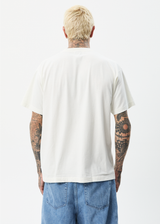 Afends Mens Holiday - Recycled Boxy Graphic T-Shirt - Off White - Afends mens holiday   recycled boxy graphic t shirt   off white   sustainable clothing   streetwear