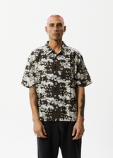 Afends Mens Jungle - Hemp Short Sleeve Shirt - Earth Camo - Afends mens jungle   hemp short sleeve shirt   earth camo   sustainable clothing   streetwear