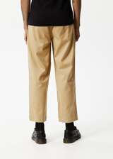 Afends Mens Mixed Business - Hemp Suit Pants - Tan - Afends mens mixed business   hemp suit pants   tan   sustainable clothing   streetwear