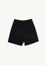 Afends Mens Ninety Eights - Recycled Baggy Elastic Waist Shorts - Black - Afends mens ninety eights   recycled baggy elastic waist shorts   black   sustainable clothing   streetwear
