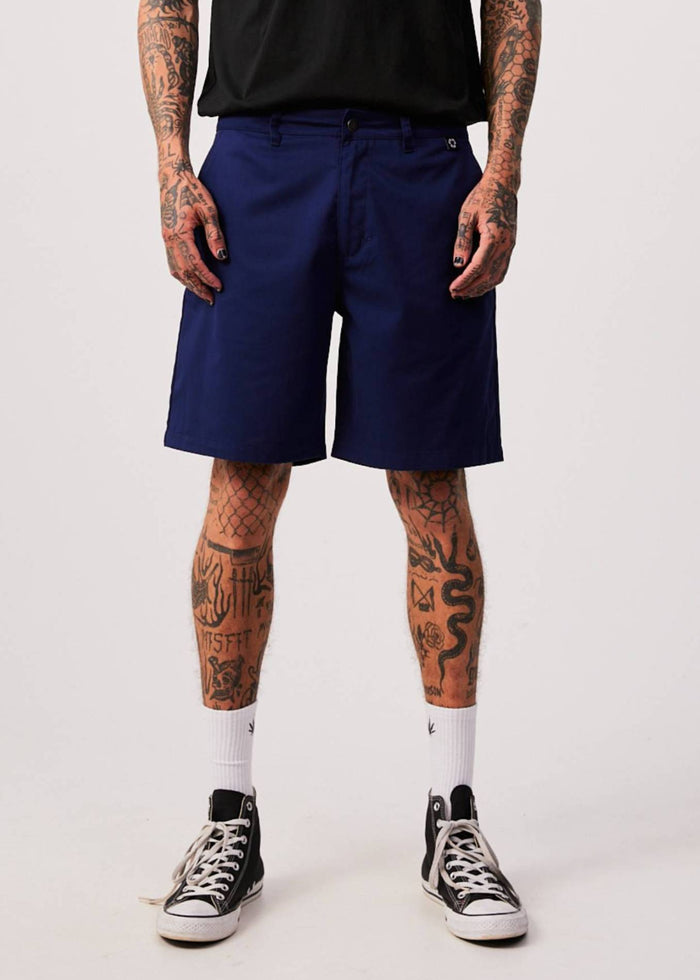 Afends Mens Ninety Twos - Recycled Chino Shorts - Seaport - Sustainable Clothing - Streetwear