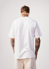 Afends Mens Revolution - Organic Retro T-Shirt - White - Afends mens revolution   organic retro t shirt   white   sustainable clothing   streetwear