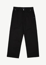 Afends Mens Richmond - Hemp Workwear Pants - Black - Afends mens richmond   hemp workwear pants   black   sustainable clothing   streetwear
