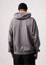 Afends Mens Warped - Recycled Hoodie - Steel - Afends mens warped   recycled hoodie   steel   sustainable clothing   streetwear