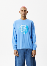 Afends Mens Water Is Life - Long Sleeve Graphic T-Shirt - Arctic - Afends mens water is life   long sleeve graphic t shirt   arctic   sustainable clothing   streetwear