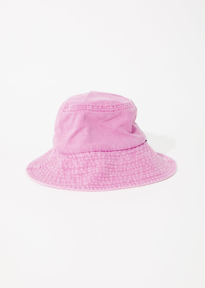 Afends Unisex Bella - Wide Brim Bucket Hat - Faded Candy - Sustainable Clothing - Streetwear