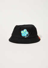 Afends Unisex Cosmic - Hemp Bucket Hat - Black - Afends unisex cosmic   hemp bucket hat   black   sustainable clothing   streetwear