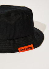 Afends Unisex Cosmic - Hemp Bucket Hat - Black - Afends unisex cosmic   hemp bucket hat   black   sustainable clothing   streetwear