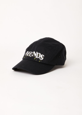 Afends Unisex Natural Technology - Hemp 5 Panel Cap - Black - Afends unisex natural technology   hemp 5 panel cap   black   sustainable clothing   streetwear