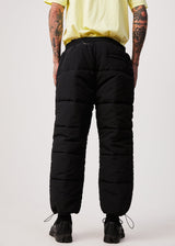 Afends Unisex Pala - Unisex Recycled Puffer Pants - Black - Afends unisex pala   unisex recycled puffer pants   black   sustainable clothing   streetwear