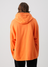 Afends Unisex Return - Unisex Organic Oversized Hoodie - Papaya - Afends unisex return   unisex organic oversized hoodie   papaya   sustainable clothing   streetwear
