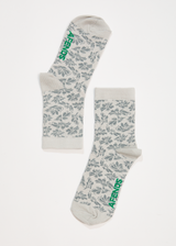 Afends Unisex Rhye - Recycled Crew Socks - Charcoal - Afends unisex rhye   recycled crew socks   charcoal   sustainable clothing   streetwear