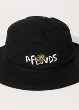 Afends Unisex Sunshine - Bucket Hat - Black - Afends unisex sunshine   bucket hat   black   sustainable clothing   streetwear