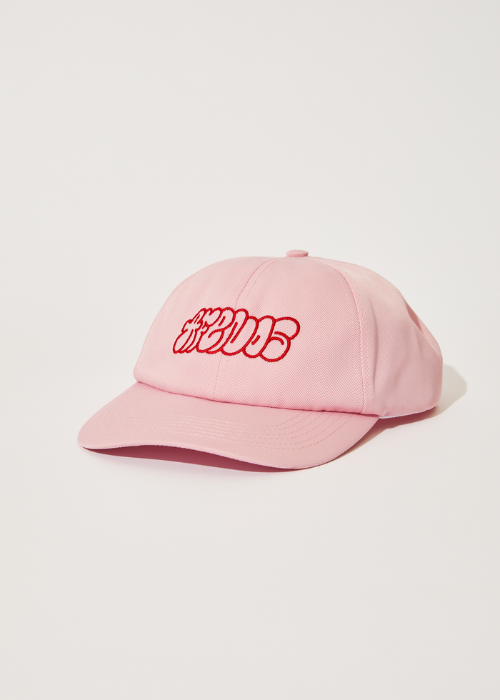 Afends Unisex Underworld - Recycled 6 Panel Cap - Powder Pink - Sustainable Clothing - Streetwear