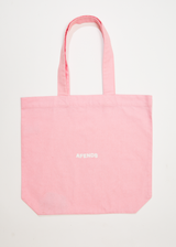 Afends Unisex Vortex - Recycled Tote Bag - Powder Pink - Afends unisex vortex   recycled tote bag   powder pink   sustainable clothing   streetwear