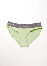 Afends Womens Molly - Hemp Bikini Briefs 3 Pack - Lime Green - Afends womens molly   hemp bikini briefs 3 pack   lime green   sustainable clothing   streetwear