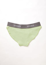 Afends Womens Molly - Hemp Bikini Briefs 3 Pack - Lime Green - Afends womens molly   hemp bikini briefs 3 pack   lime green   sustainable clothing   streetwear