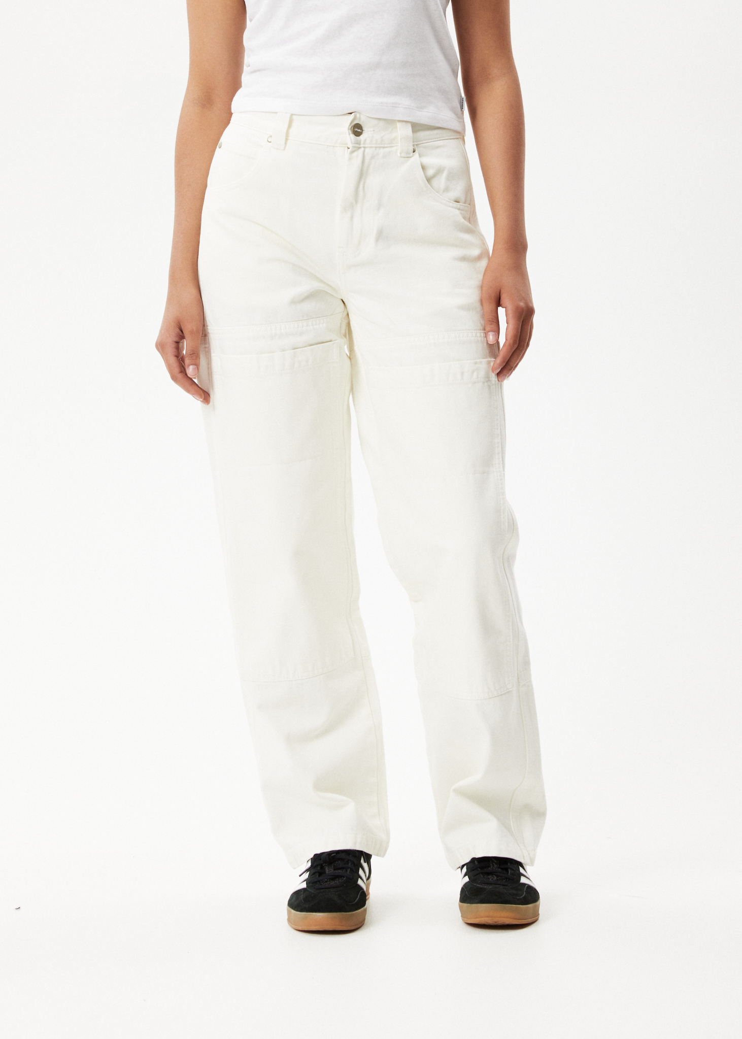 White carpenter sales pants womens