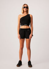 Afends Womens Pala - Recycled Spray Shorts - Black - Afends womens pala   recycled spray shorts   black   sustainable clothing   streetwear