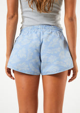 Afends Womens Underworld - Recycled Spray Shorts - Powder Blue - Afends womens underworld   recycled spray shorts   powder blue   sustainable clothing   streetwear