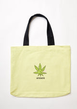 Afends Unisex Coasting - Hemp Tote Bag - Citron - Afends unisex coasting   hemp tote bag   citron   sustainable clothing   streetwear