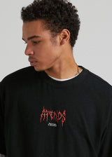 Afends Mens Other Days - Hemp Retro Fit T-Shirt - Black - Afends mens other days   hemp retro fit t shirt   black   sustainable clothing   streetwear