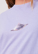 Afends Unisex Experiment - Unisex Hemp Retro Graphic T-Shirt - Violet - Afends unisex experiment   unisex hemp retro graphic t shirt   violet   sustainable clothing   streetwear