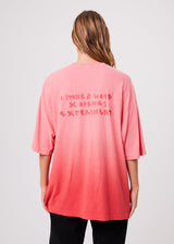 Afends Unisex Galaxy - Unisex Hemp Oversized Graphic T-Shirt - Sunrise - Afends unisex galaxy   unisex hemp oversized graphic t shirt   sunrise   sustainable clothing   streetwear