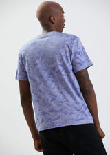 Afends Mens Lights Up - Recycled Washed Retro T-Shirt - Violet Wash - Afends mens lights up   recycled washed retro t shirt   violet wash   sustainable clothing   streetwear