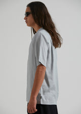 Afends Mens Daily - Hemp Cuban Short Sleeve Shirt - Grey - Afends mens daily   hemp cuban short sleeve shirt   grey   sustainable clothing   streetwear