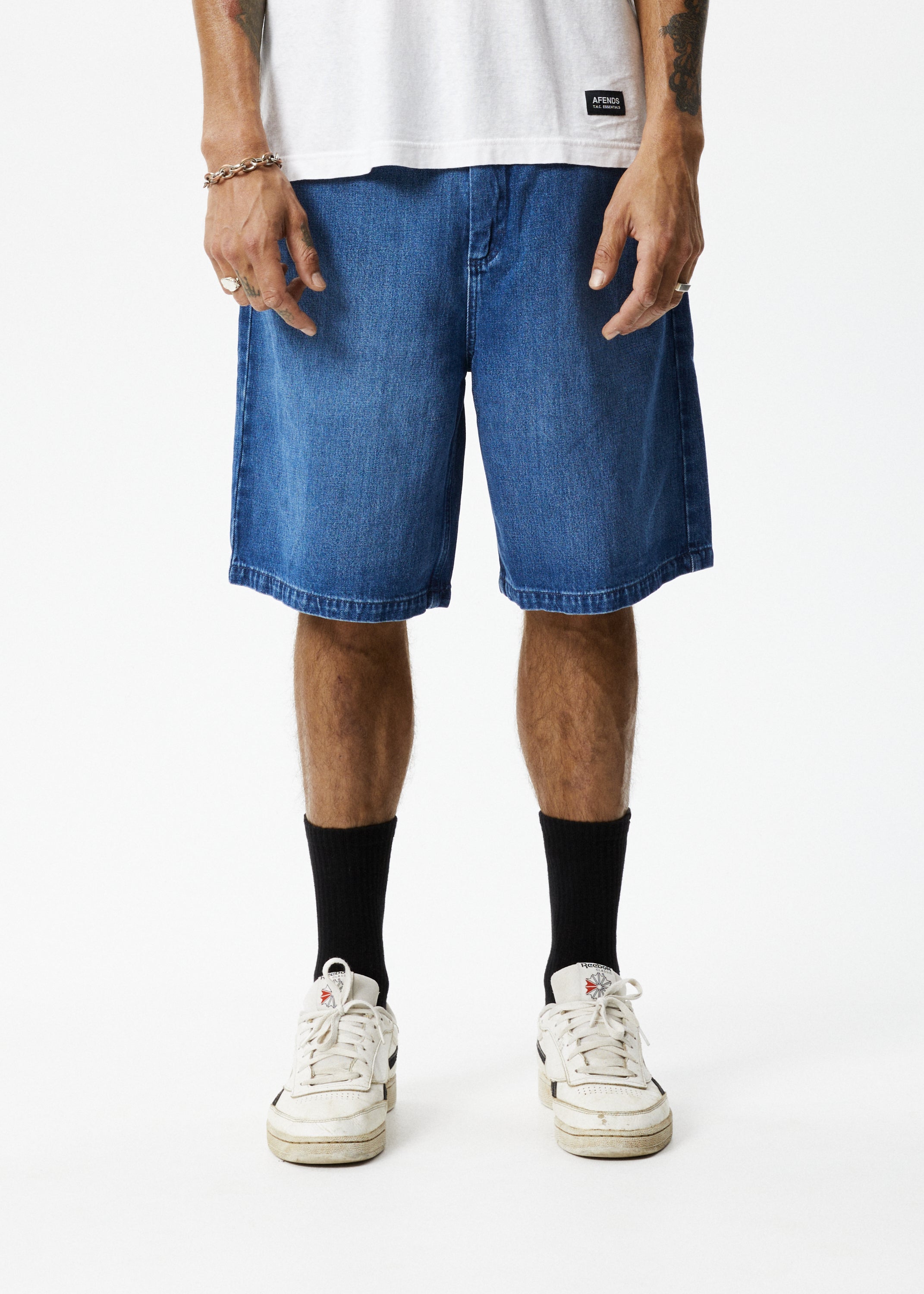 Fear of sales god denim shorts