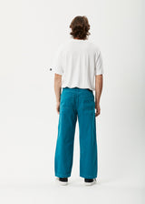Afends Mens Pablo - Recycled Baggy Pants - Azure - Afends mens pablo   recycled baggy pants   azure   sustainable clothing   streetwear