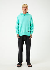 Afends Mens All Day - Hemp Hoodie - Mint - Afends mens all day   hemp hoodie   mint   sustainable clothing   streetwear