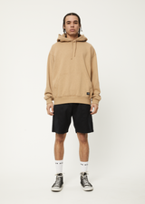 Afends Mens All Day - Hemp Hoodie - Tan - Afends mens all day   hemp hoodie   tan   sustainable clothing   streetwear