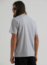 Afends Mens Credits - Recycled Retro T-Shirt - Grey - Afends mens credits   recycled retro t shirt   grey   sustainable clothing   streetwear