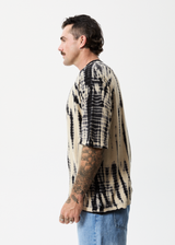 Afends Mens Glazing - Hemp Oversized T-Shirt - Clay - Afends mens glazing   hemp oversized t shirt   clay   sustainable clothing   streetwear