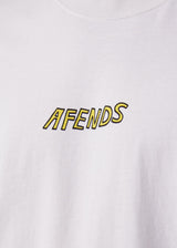 Afends Mens Mushy - Recycled Long Sleeve Graphic T-Shirt - Off White - Afends mens mushy   recycled long sleeve graphic t shirt   off white   sustainable clothing   streetwear