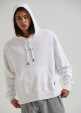 Afends Mens Credits - Recycled Hoodie - White - Https://player.vimeo.com/external/664078173.hd.mp4?s=0ab7b4d62a68c01fcfcfc59cf933582bd62a74be&profile_id=175