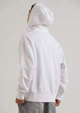 Afends Mens Credits - Recycled Hoodie - White - Afends mens credits   recycled hoodie   white   sustainable clothing   streetwear