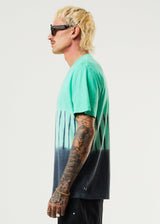 Afends Mens Homebound - Hemp Retro T-Shirt - Mint - Afends mens homebound   hemp retro t shirt   mint   sustainable clothing   streetwear