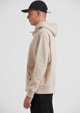 Afends Mens Machine - Recycled Hoodie - Bone - Afends mens machine   recycled hoodie   bone   sustainable clothing   streetwear
