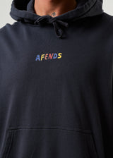 Afends Mens Wahzoo - Recycled Hoodie - Charcoal - Afends mens wahzoo   recycled hoodie   charcoal   sustainable clothing   streetwear