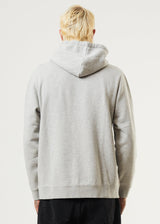 Afends Mens Panel - Organic Hoodie - Grey Marle - Afends mens panel   organic hoodie   grey marle   sustainable clothing   streetwear