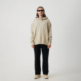 Afends Mens Luxury - Recycled Hoodie - Cement - Afends mens luxury   recycled hoodie   cement   sustainable clothing   streetwear