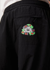 Afends Mens Warped - Recycled Spray Pants - Black - Afends mens warped   recycled spray pants   black   sustainable clothing   streetwear