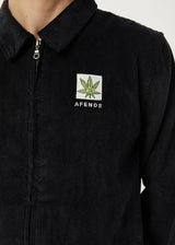 Afends Mens Coasting - Hemp Corduroy Jacket - Black - Afends mens coasting   hemp corduroy jacket   black   sustainable clothing   streetwear